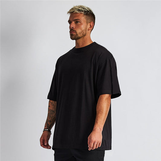 UrbanEase Men's Relaxed Fit Cotton Tee
