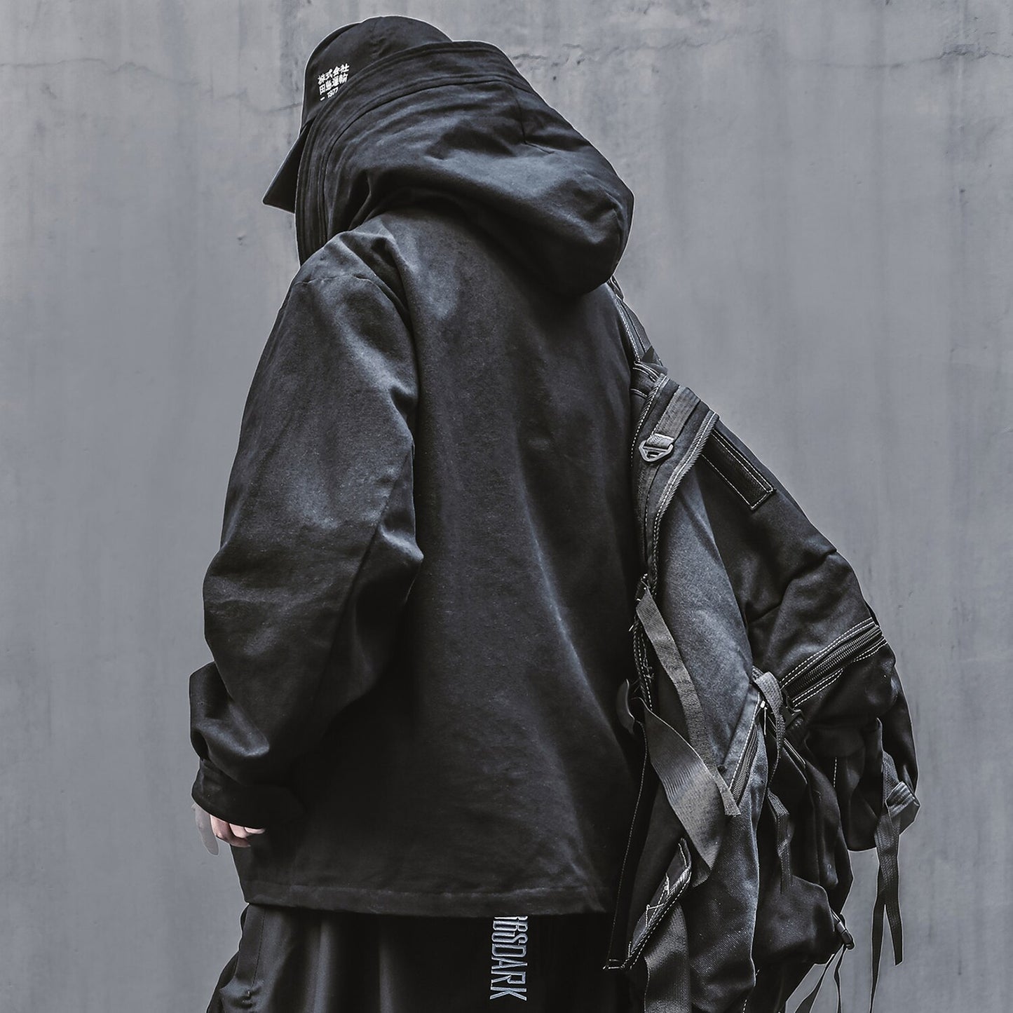 UrbanGuard Turtleneck Zip-Up Hooded Jacket for Men